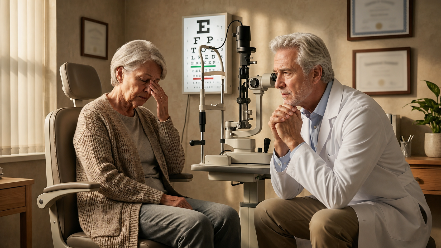 Carol, a cataract surgery patient